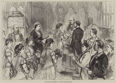 The Royal Marriage at Windsor by Sir John Charles Robinson